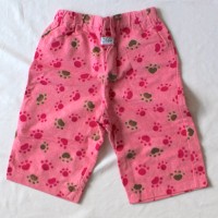 Pink Puppy Paw Prints Flannel Pants