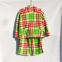 Red and Green Plaid Hoodie and Pants – Size 2-3