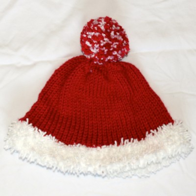 Red and White Santa Hat