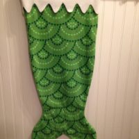 Green Scale Mermaid Tail