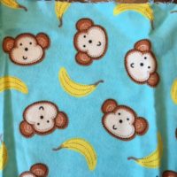 Going Bananas Burp Cloth